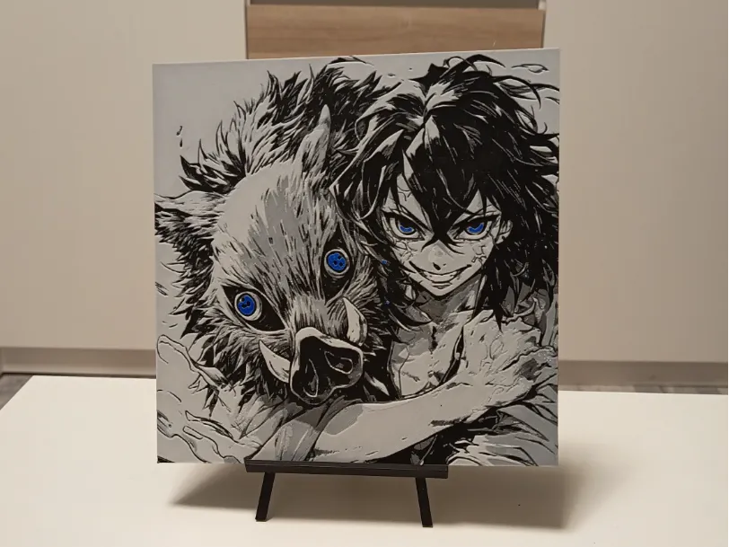 Le Tueur de Démons Inosuke Hueforge - Geek Print