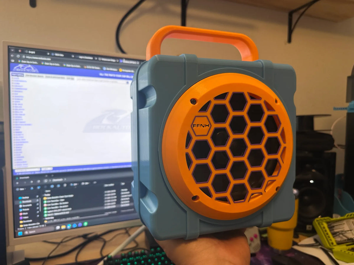 Boîte de tranchée 6,5" - Enceinte Bluetooth - Tech Print