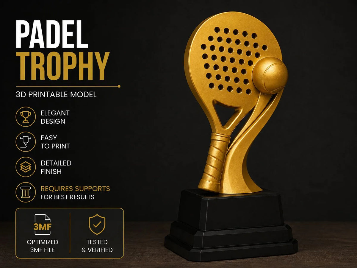 Trophée de padel - Sport Print