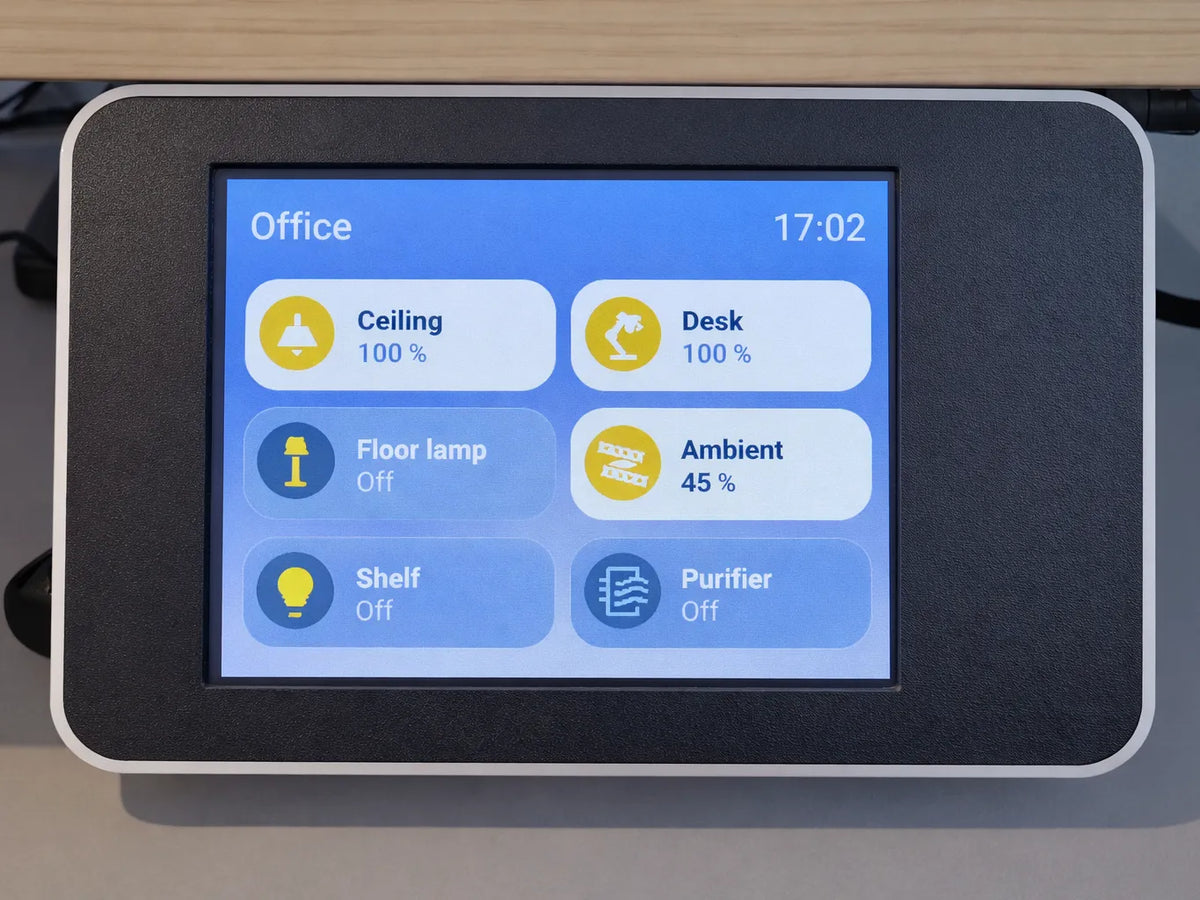 Support de bureau Home Assistant Écran Jaune Bon Marché CYD - Tech Print