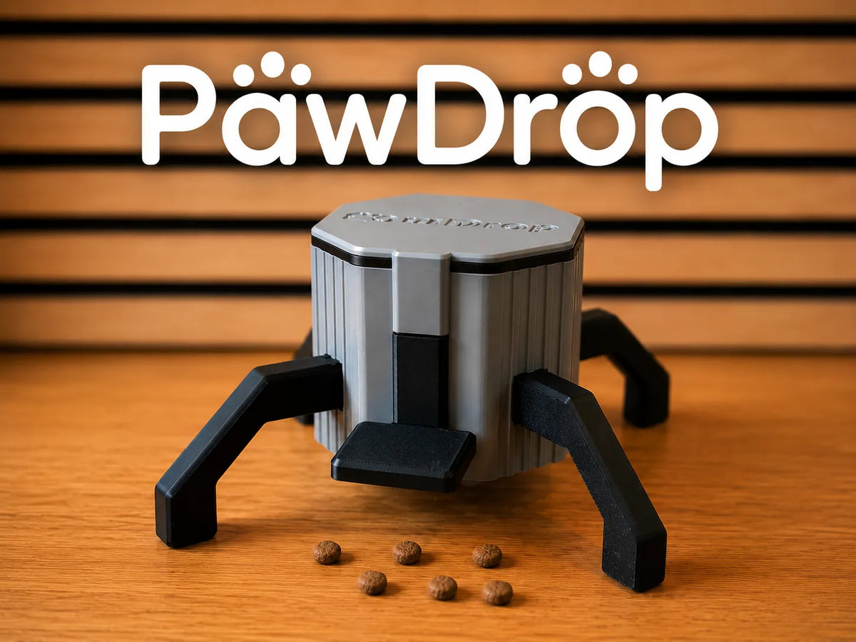PawDrop - Distributeur Interactif pour Animaux de Compagnie - Pet Print