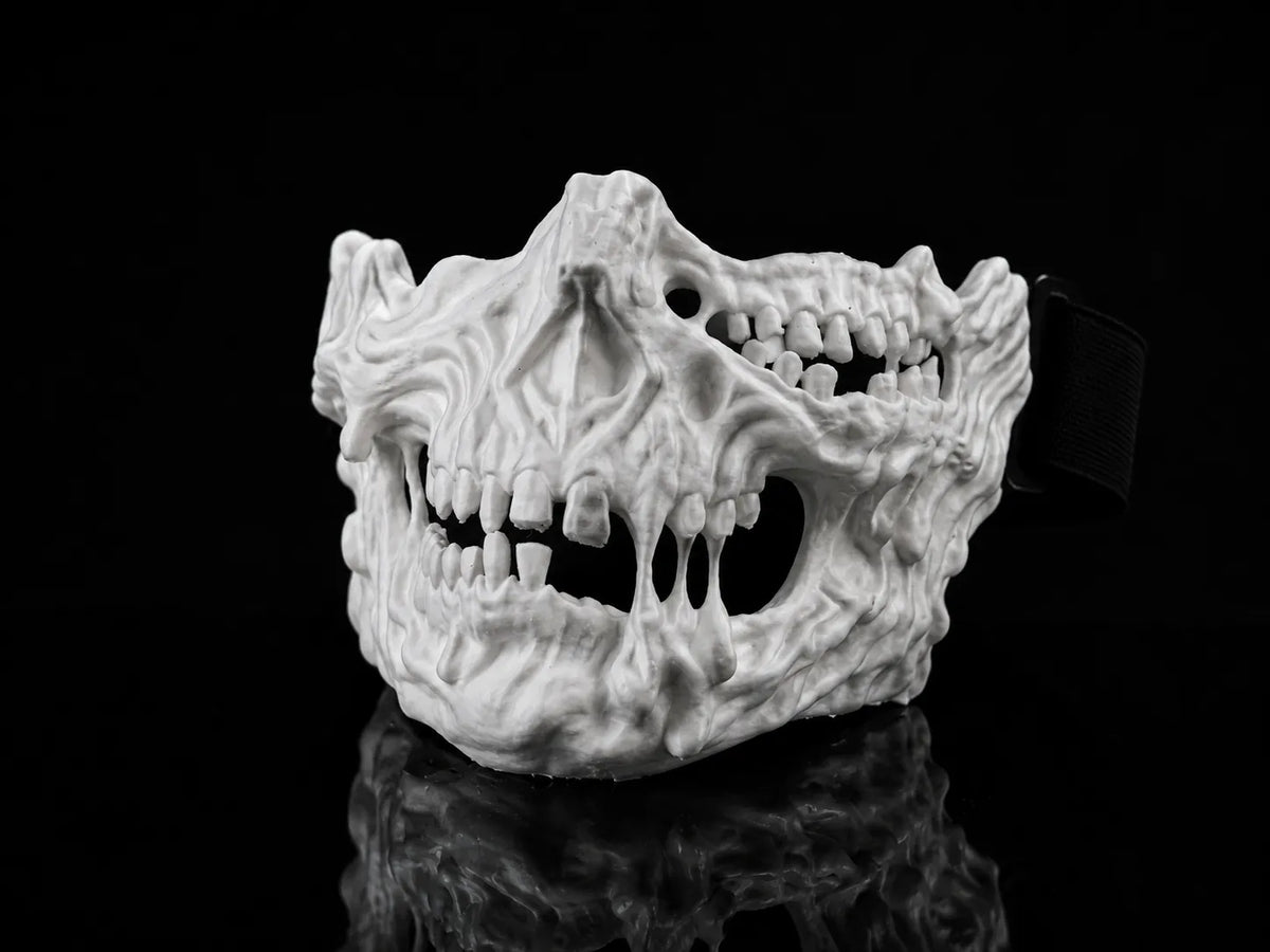 Masque Crâne d'Horreur Muté - Très Détaillé - Cosplay Print