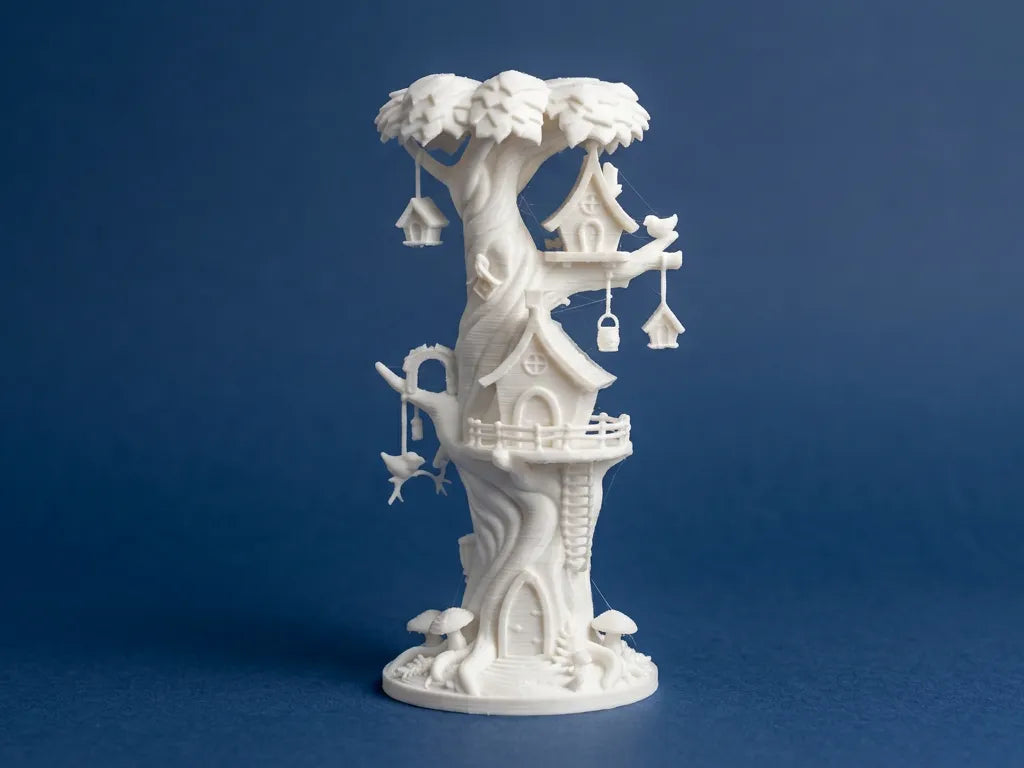 Diorama fantastique de la maison de l'arbre féerique - Maquette Print