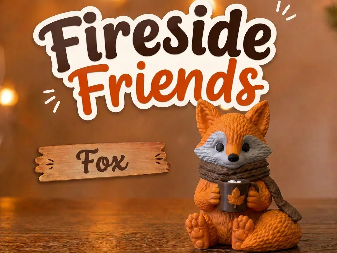 Figurine de renard Amis du foyer - Figurine Print