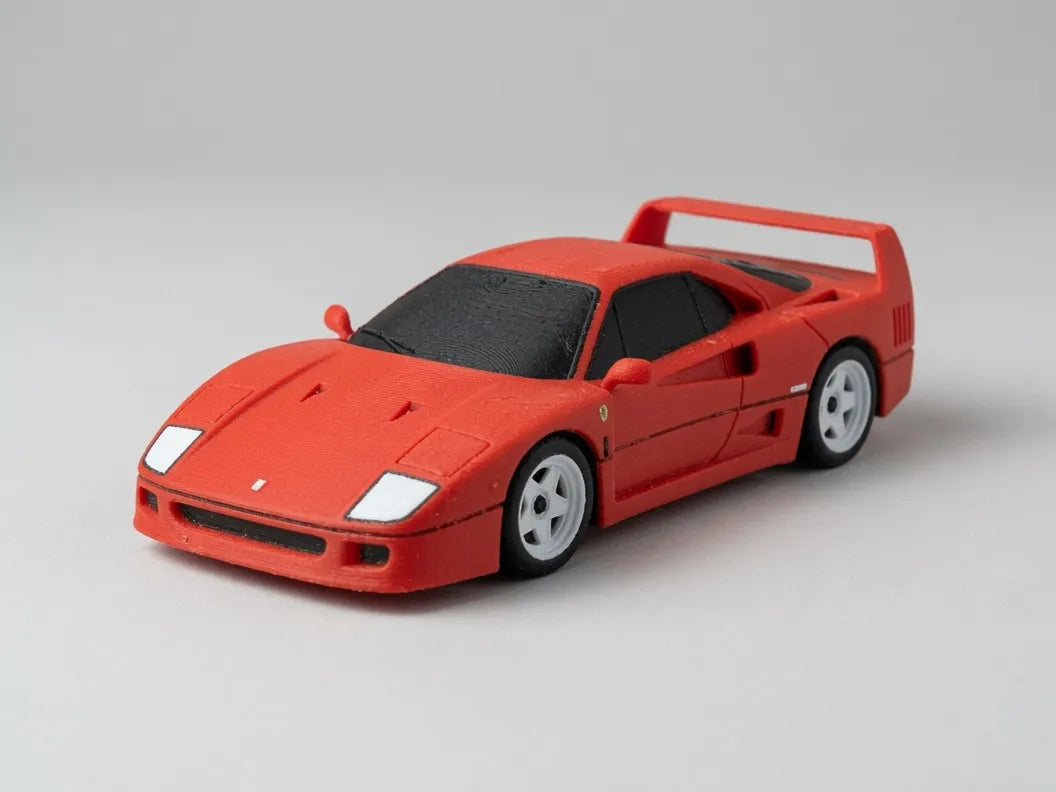 Impression 3D propre Ferrari F40 - Auto Print