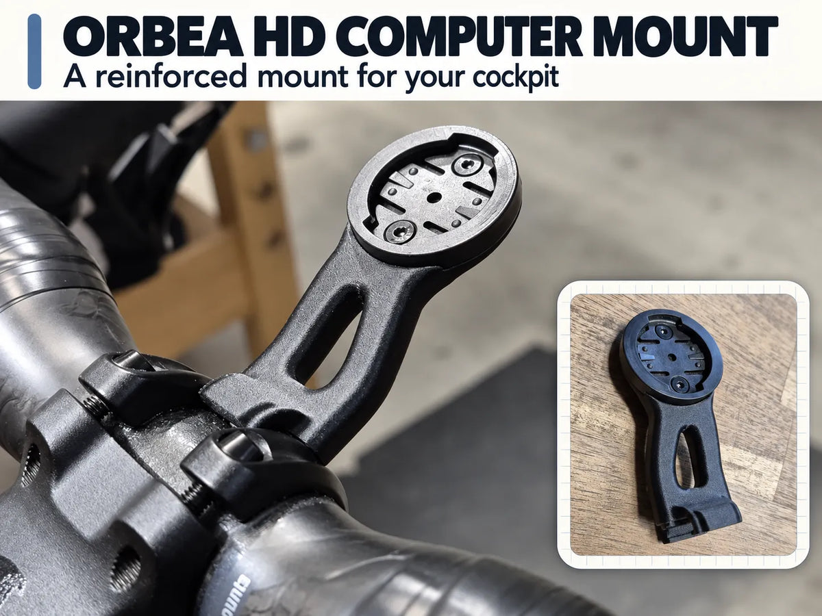 Support de compteur de vélo Orbea HD Version Universelle - Vélo Print
