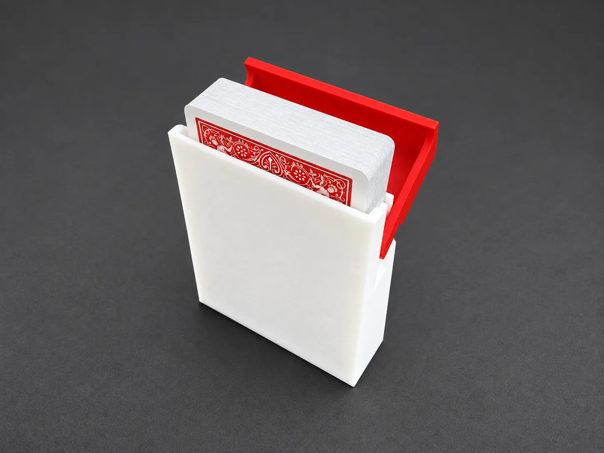 Étui pour cartes à jouer à ouverture automatique – Soulevez, ouvrez, jouez - Fêtes Print