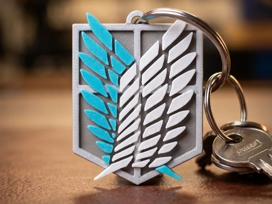 Porte-clés Corps d'exploration Attack On Titan - Geek Print