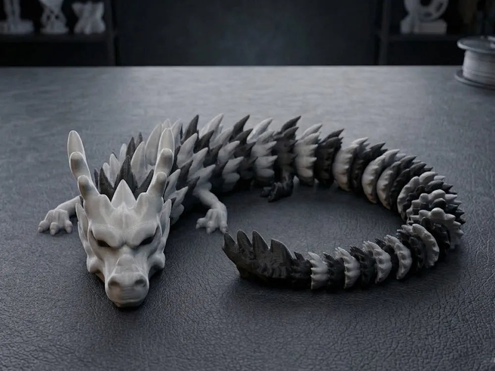 Dragon Chinois Articulé - Imprimé-en-Place - Jeux Print