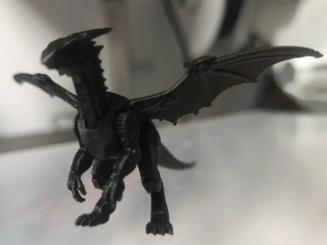Cyber Dragon Méca - Figurine Print