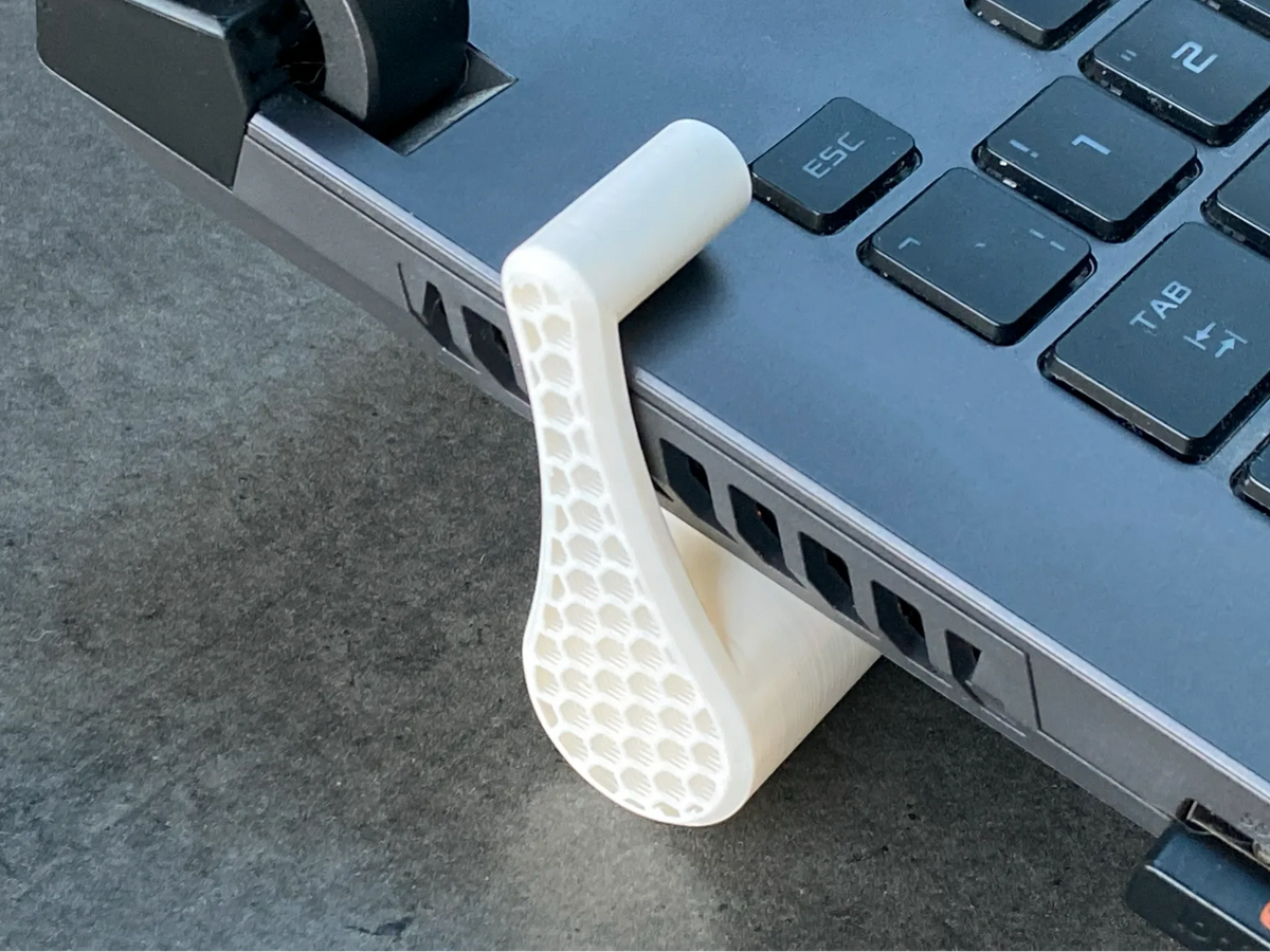 Pieds de support pour ordinateur portable – Rehaussement arrière minimal - Bureau Print