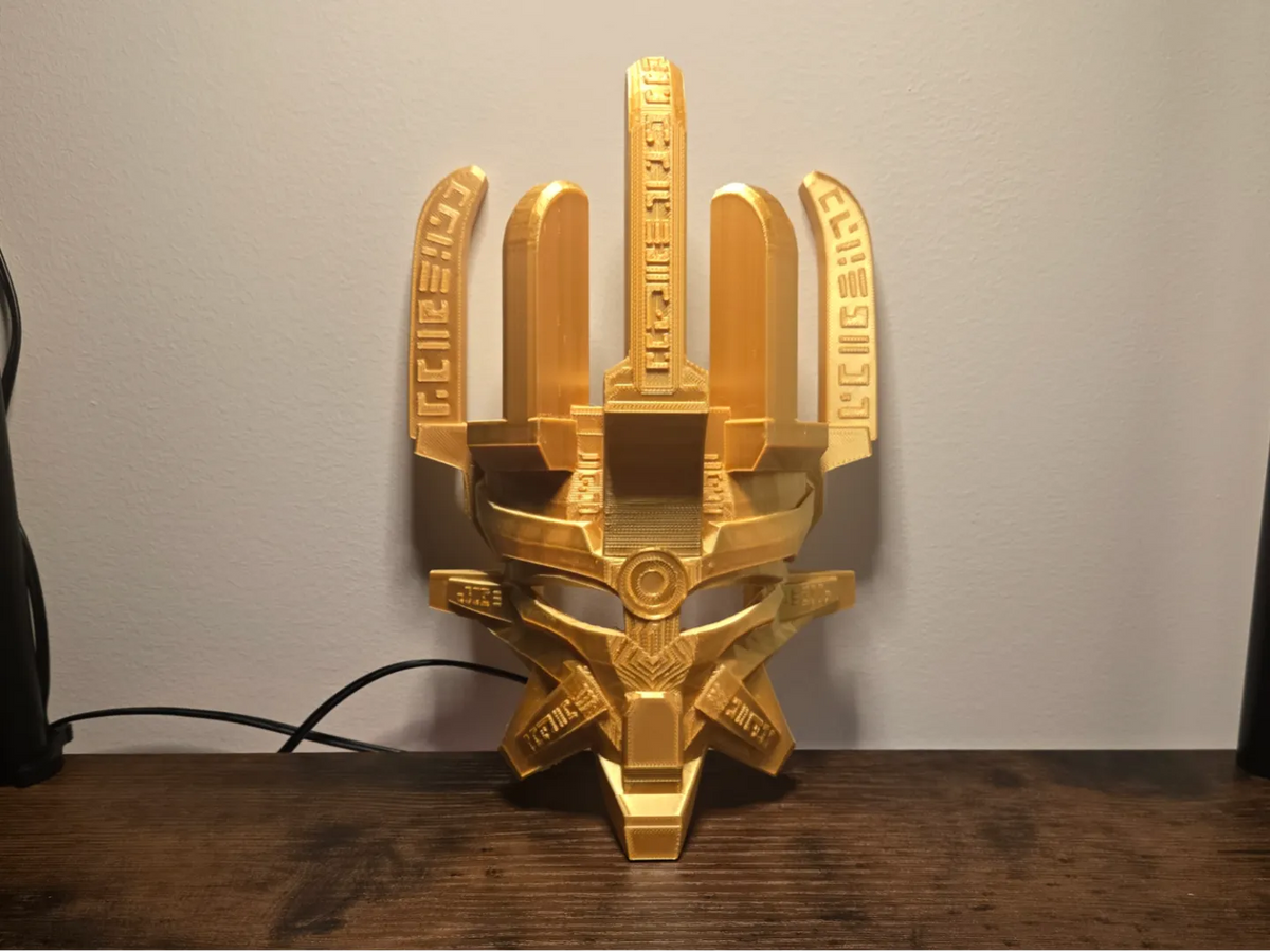 Masque Bionicle de la Création (Taille d'affichage) - Cosplay Print