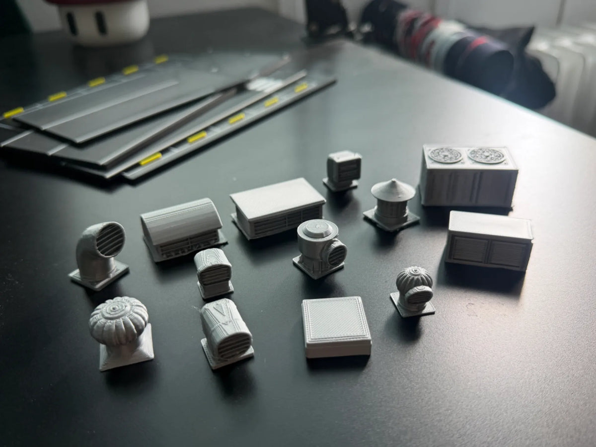 Accessoires de toit pour diorama / voitures à l'échelle 1:64 - Auto Print