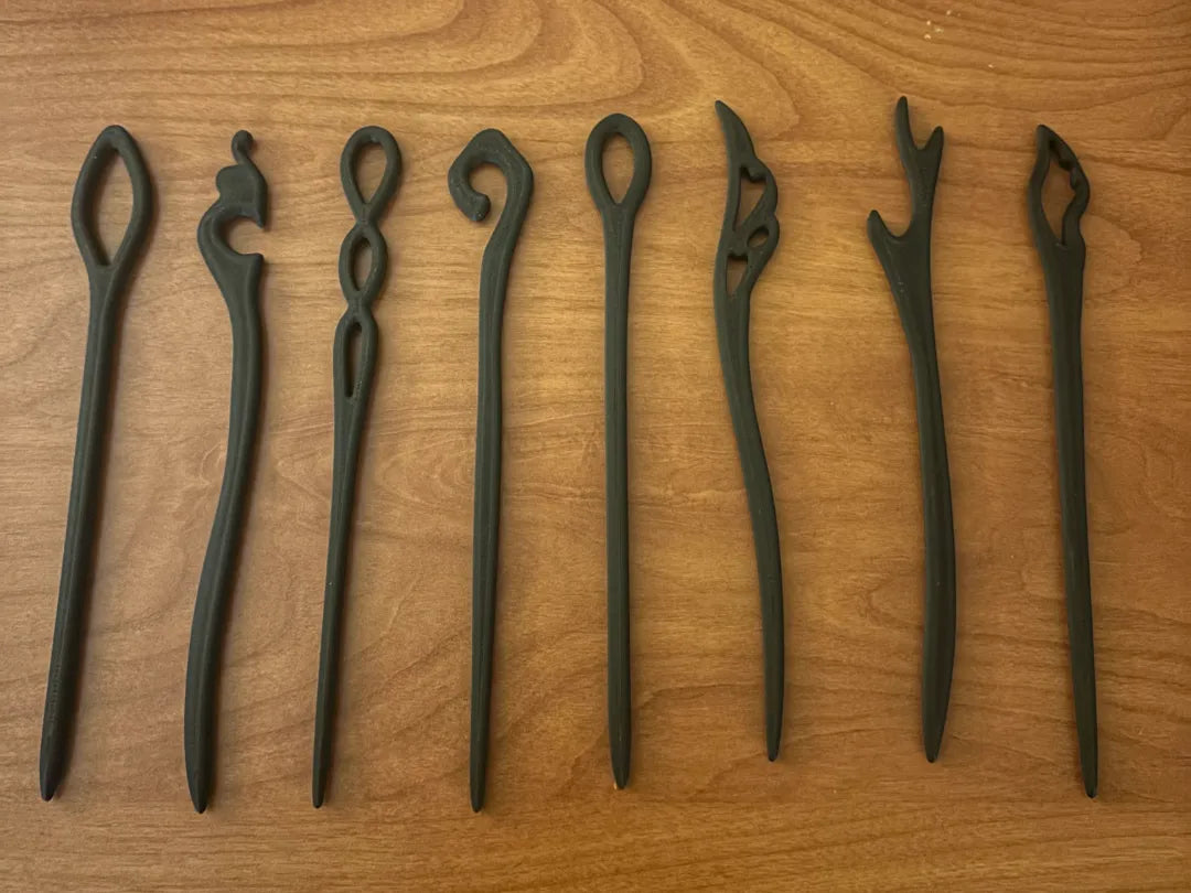 Baguettes pour cheveux (plusieurs designs) - Bijoux Print