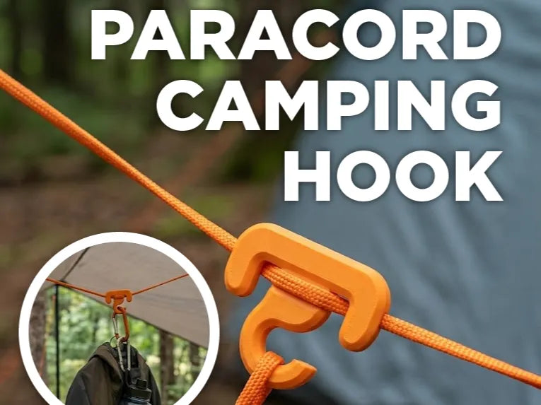 Crochet de camping en paracorde - Outdoor Print
