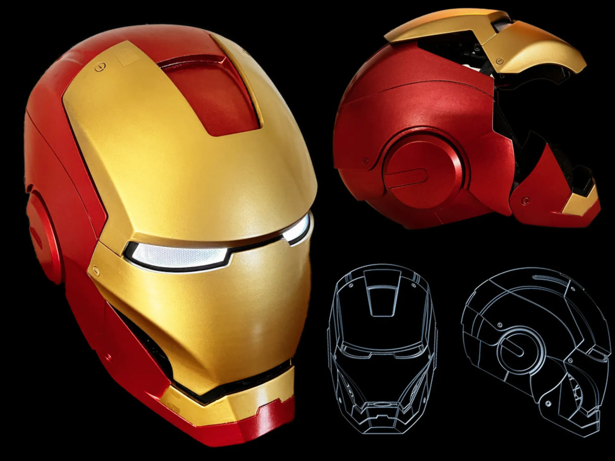 Iron MAN (MK7) Casque motorisé - Cosplay Print