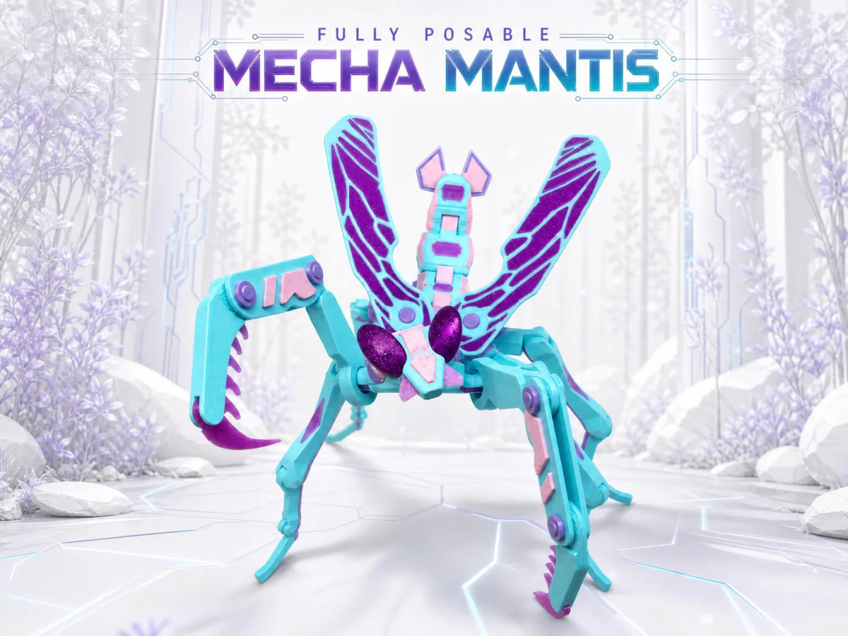 Mecha Mantis - Figurine de Mante religieuse articulée - Figurine Print