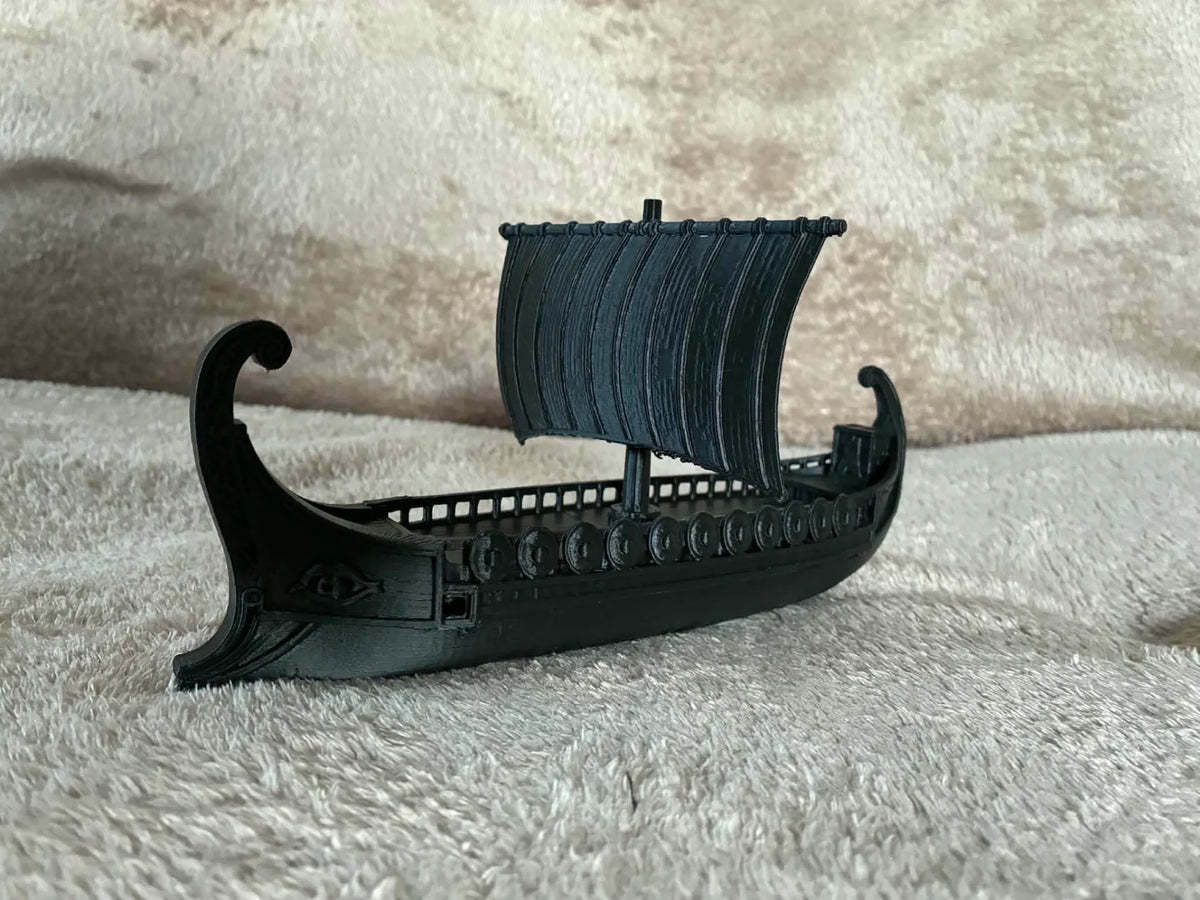 Navire grec – Inspiré de l'Odyssée - Maquette Print