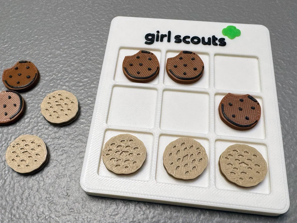 Jeu de Morpion des Girl Scouts - Jeux Print