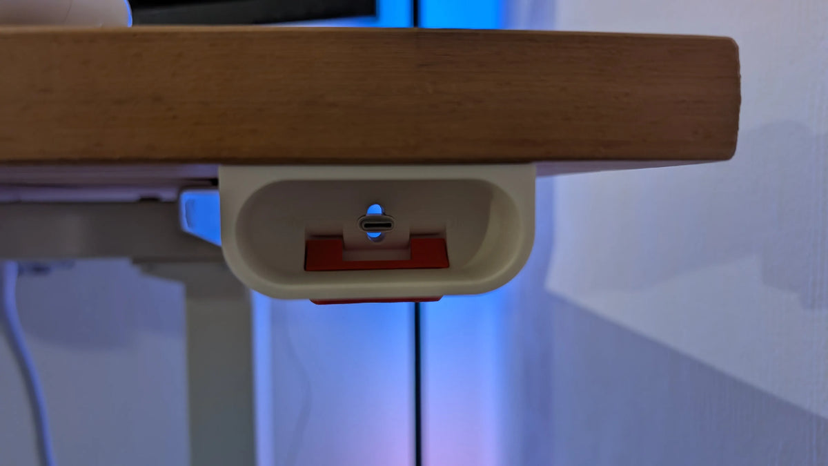 Station de recharge mécanique sous le bureau AirPods Pro 3 - Tech Print