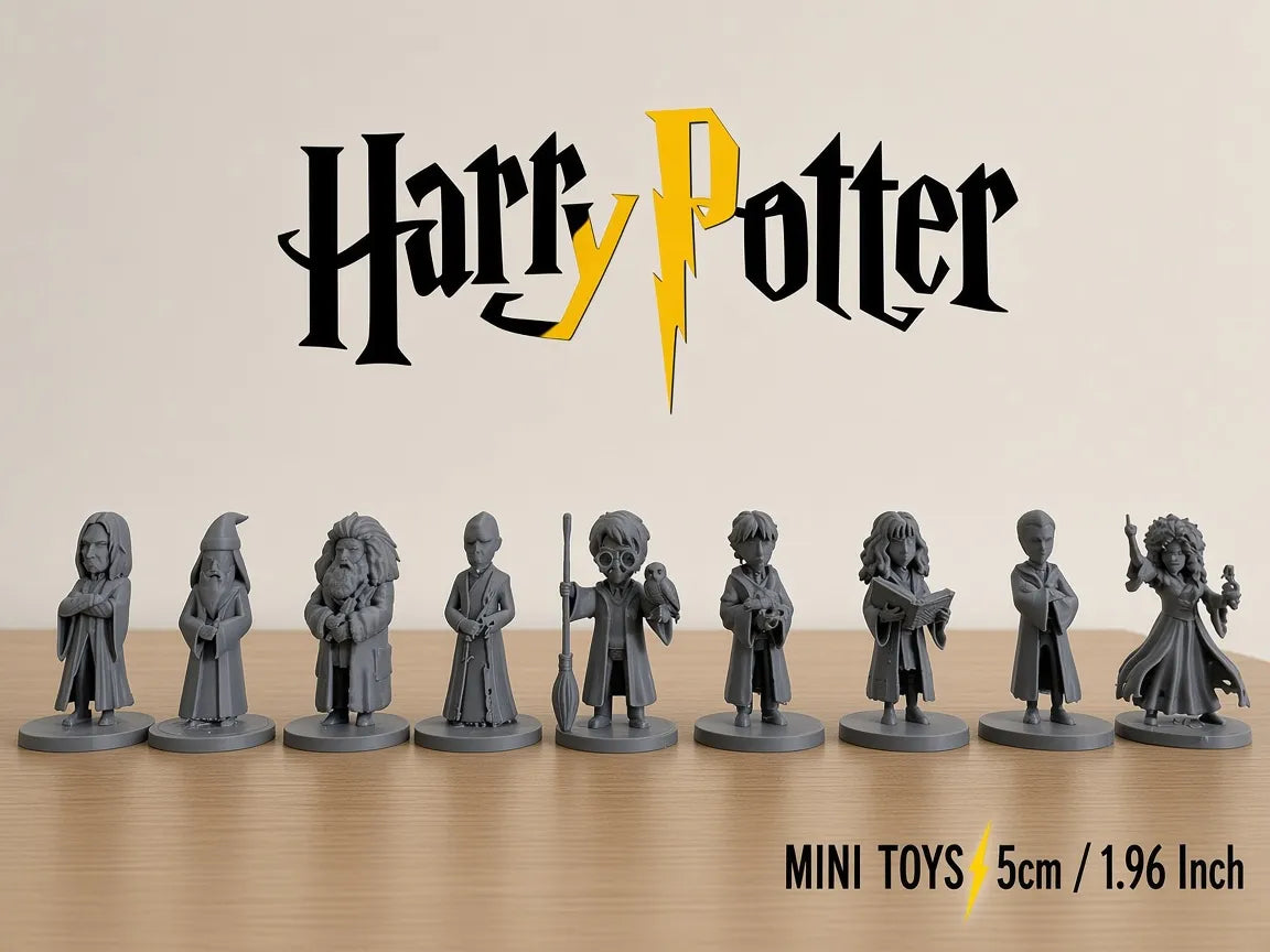 Set de figurines Harry Potter - Geek Print