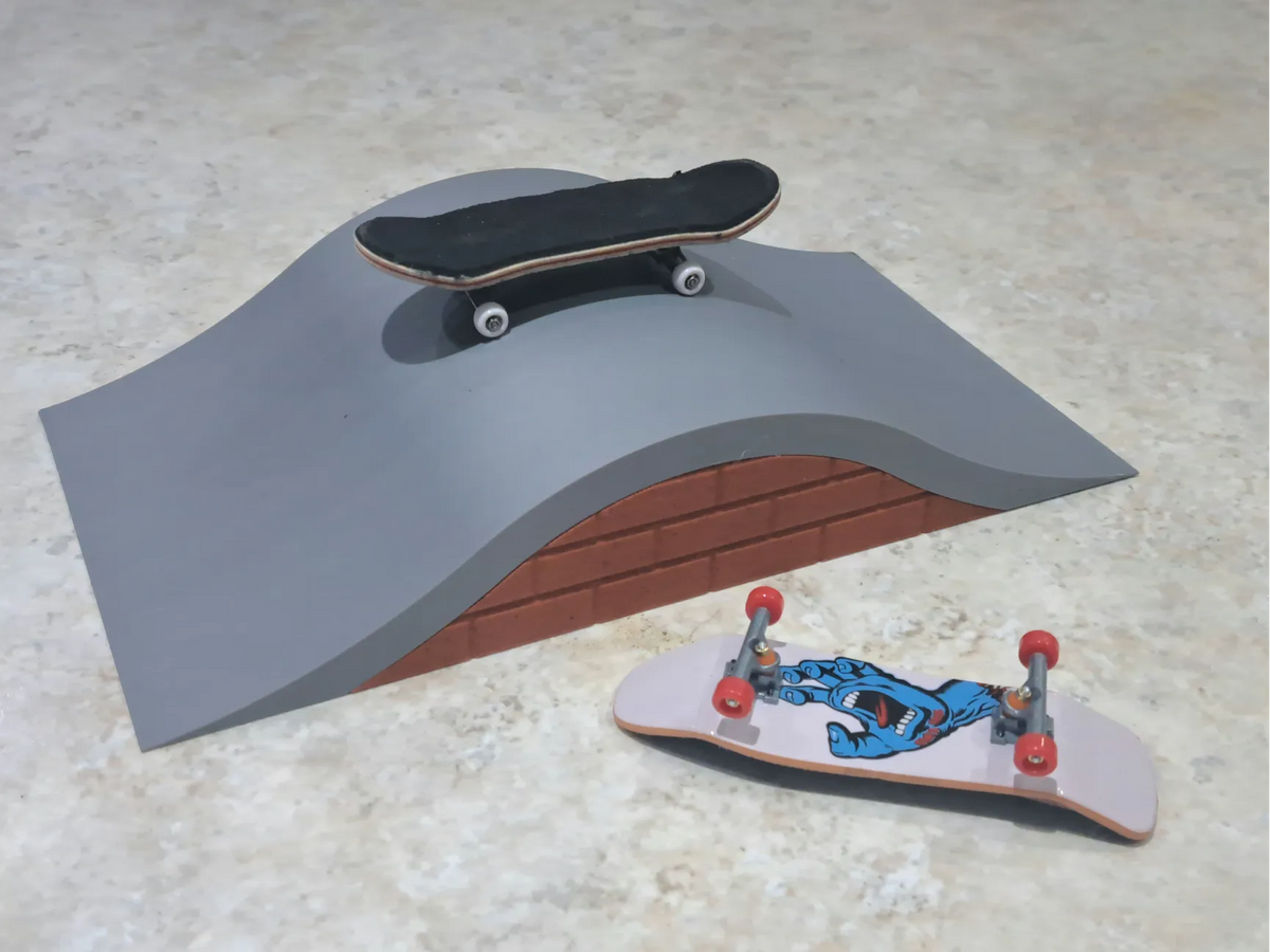 Bosse de rue pour fingerboard - Vélo Print