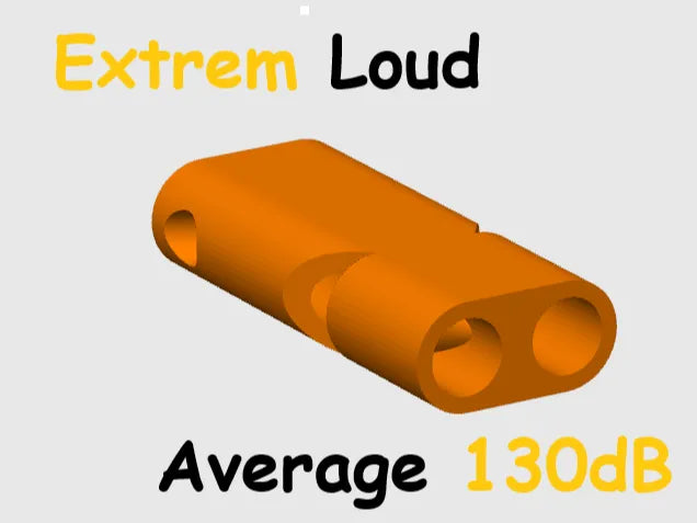 Sifflet Incroyablement Fort 130dB - Outdoor Print
