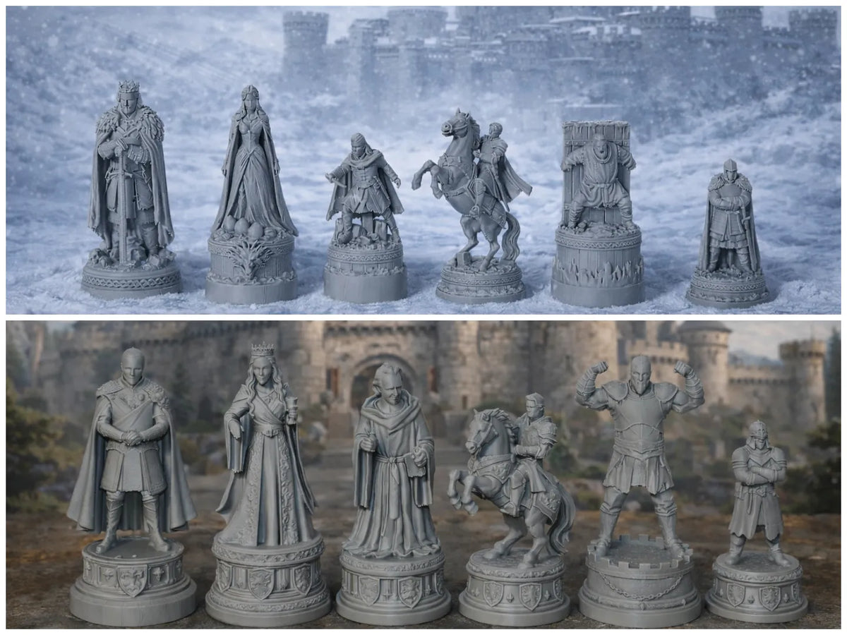 Game of Thrones - Jeu d'échecs - Geek Print