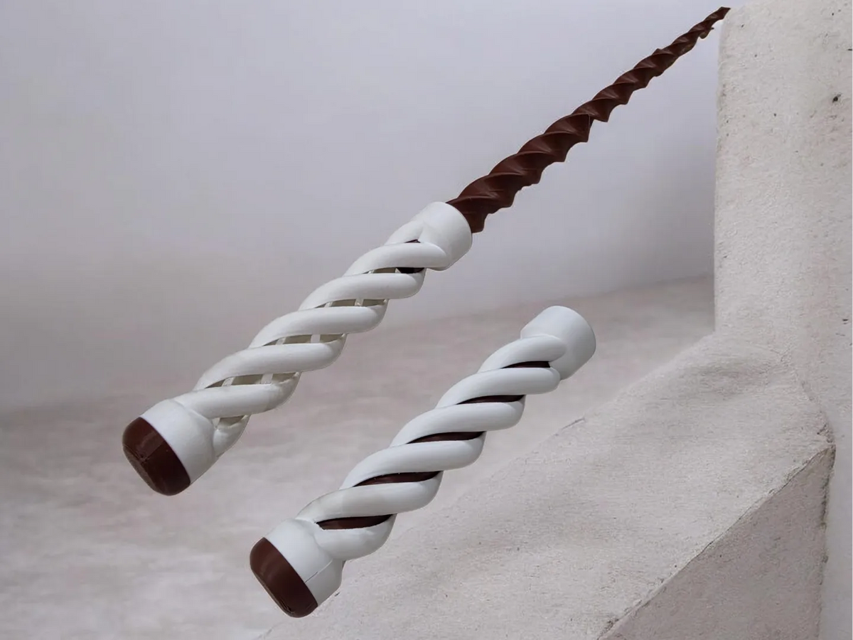 Baguette Rétractable Nébuleuse Spirale - Cosplay Print