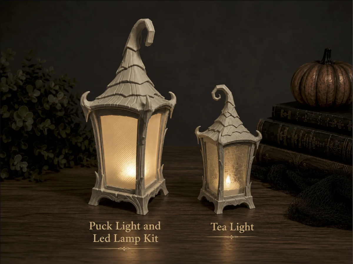 Lanterne de Sorcière d'Halloween - Outdoor Print