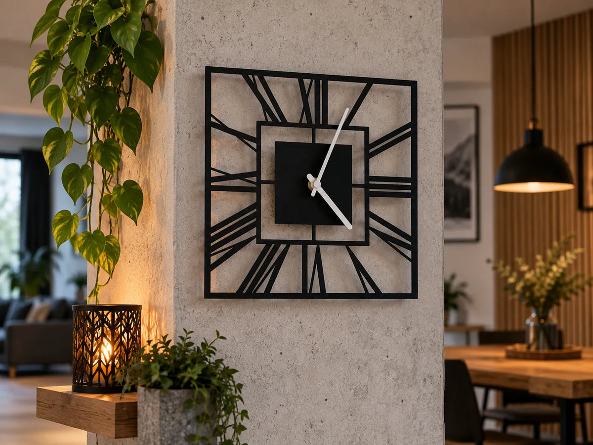 Horloge murale moderne – modèle 3 - Auto Print