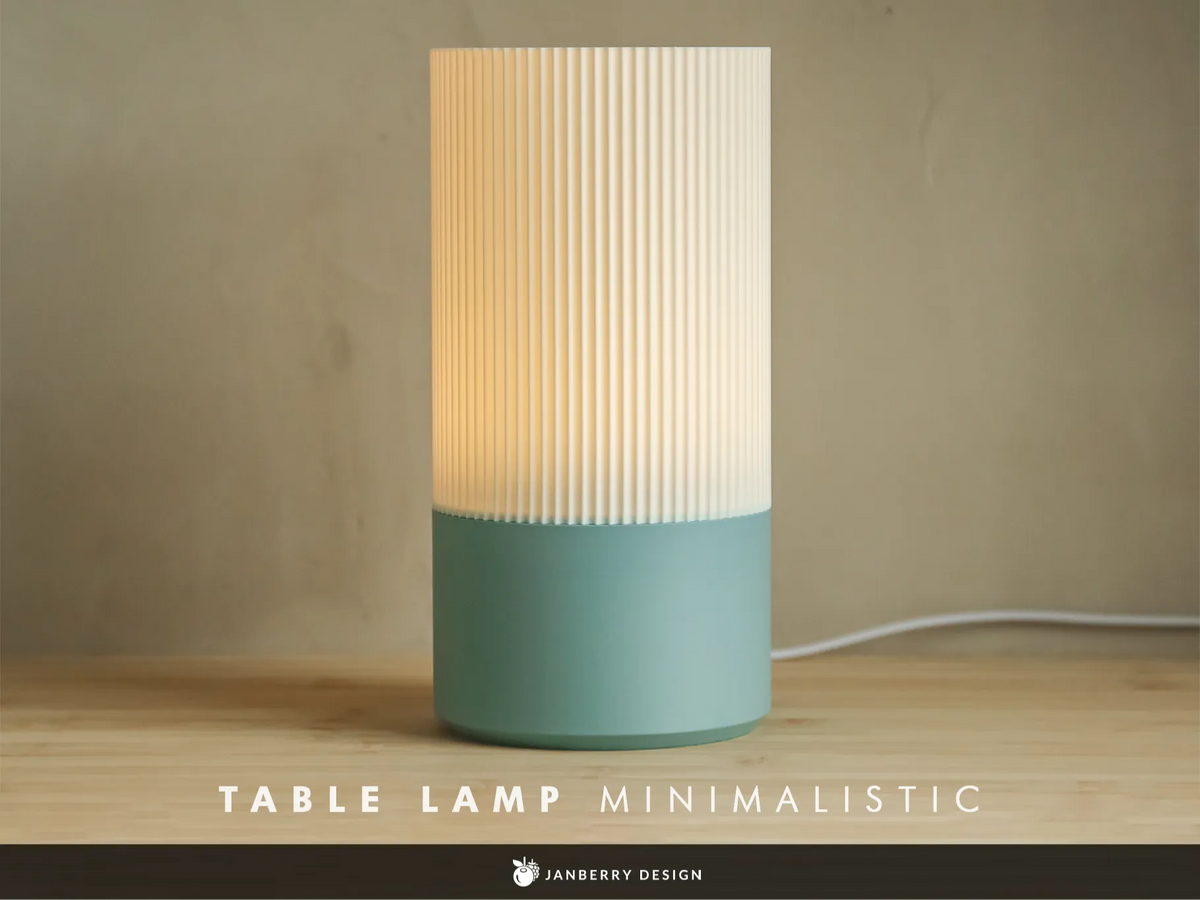 Lampe de table minimaliste – lumière moderne et élégante - Lumière Print