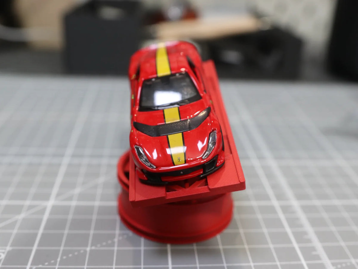 Support d'affichage de voitures miniatures moulées sous pression à l'échelle 1:64 - Auto Print