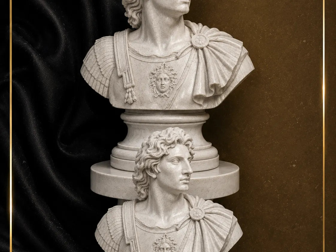 Buste d'Alexandre le Grand - Art Print