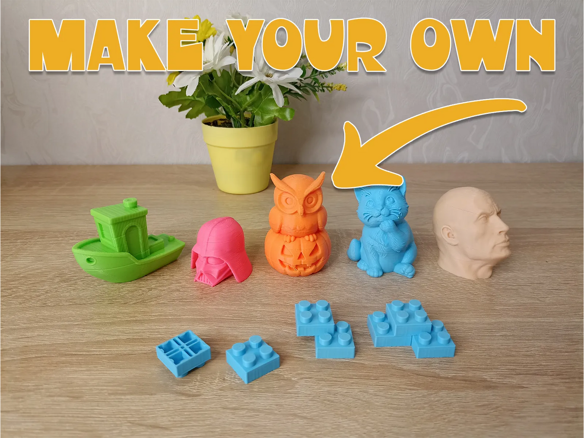 Transformer des en blocs de construction *Pack Démo - Bébé Print