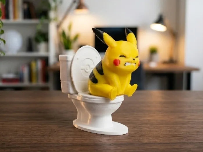 Caca de Pikachu Pokémon - Geek Print