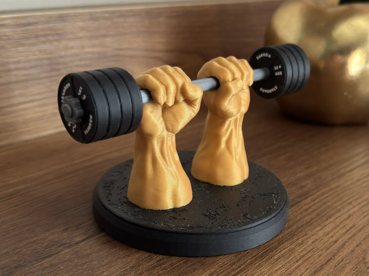 Prise de fer – Décor de bureau haltères - Sport Print