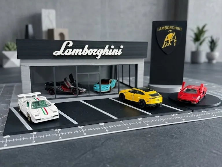 Concessionnaire automobile miniature 1:64 - Auto Print