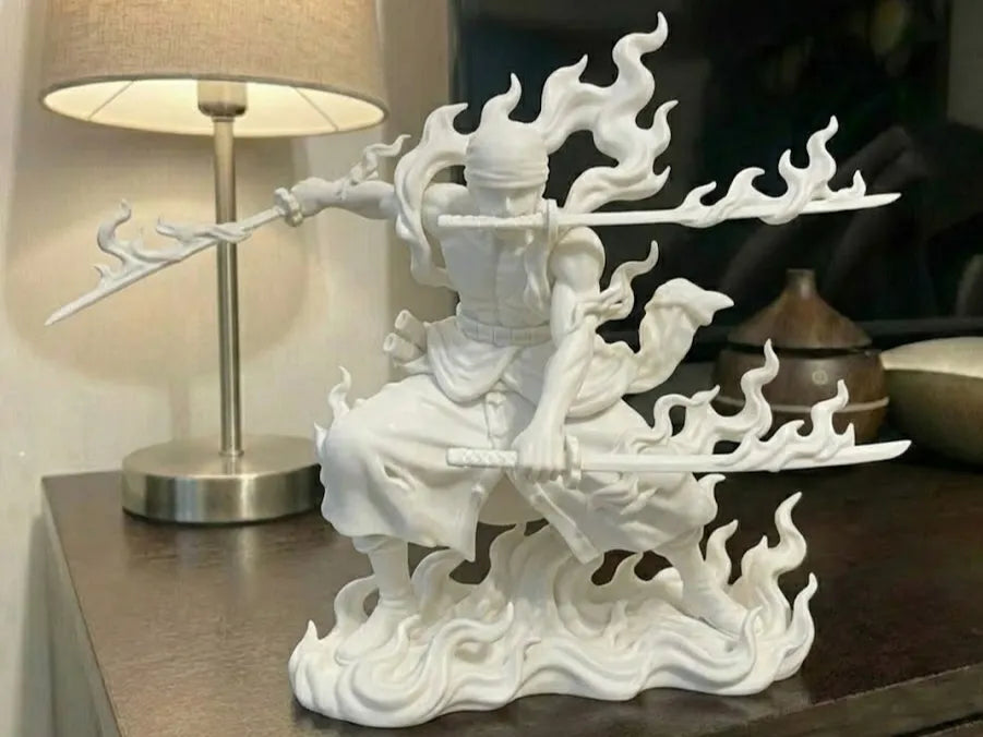 Zoro Roronoa - One Piece - "Maître du Santoryu" - Figurine Print