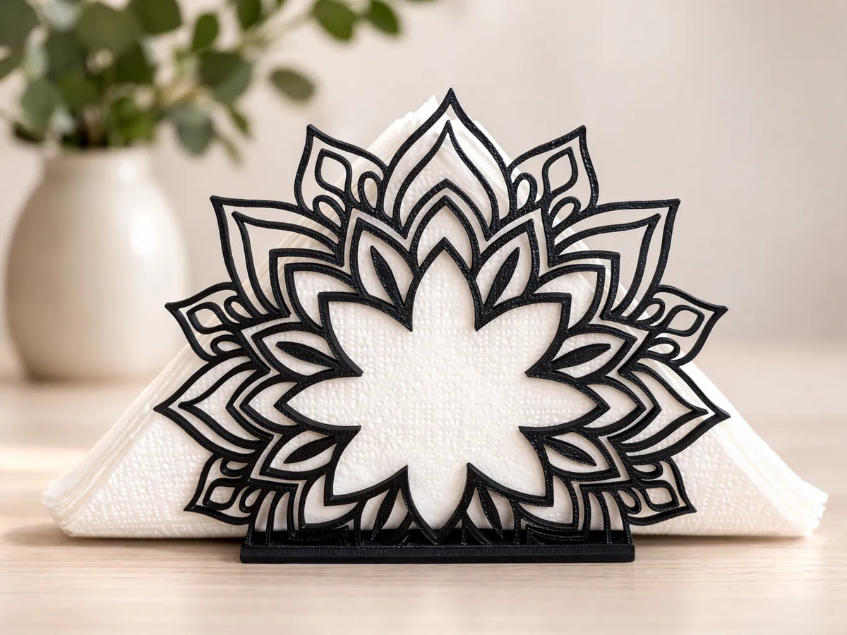 Support de serviettes Mandala Lotus - Art Print