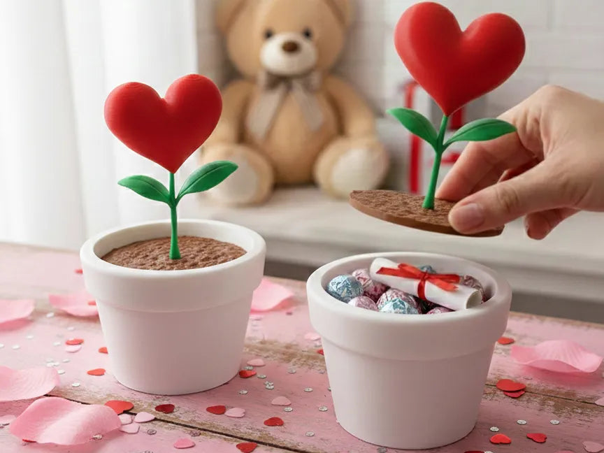 Pousse d'Amour : Une Surprise Cachée pour Votre Valentin(e) - Fêtes Print