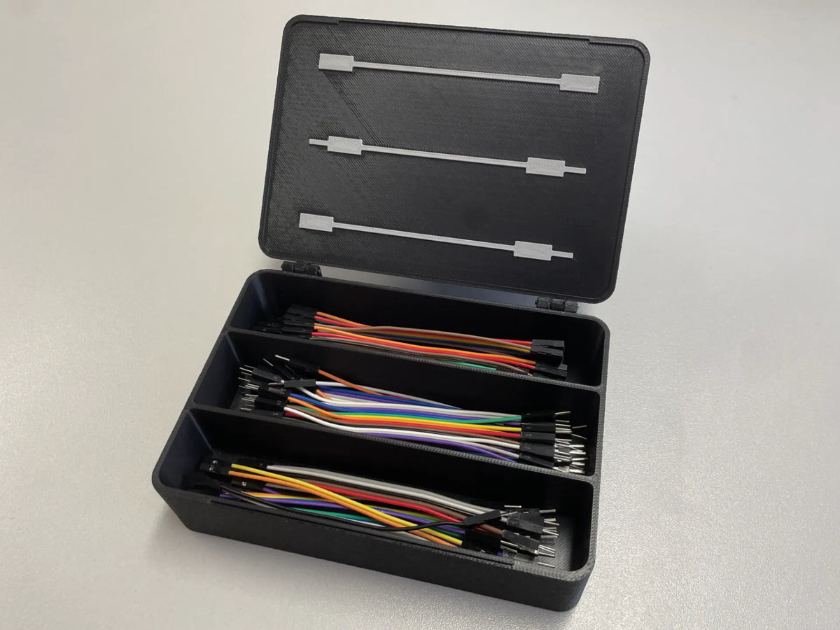 Boîte / Organiseur de Câbles Jumper pour Platine d'Expérimentation - Tech Print