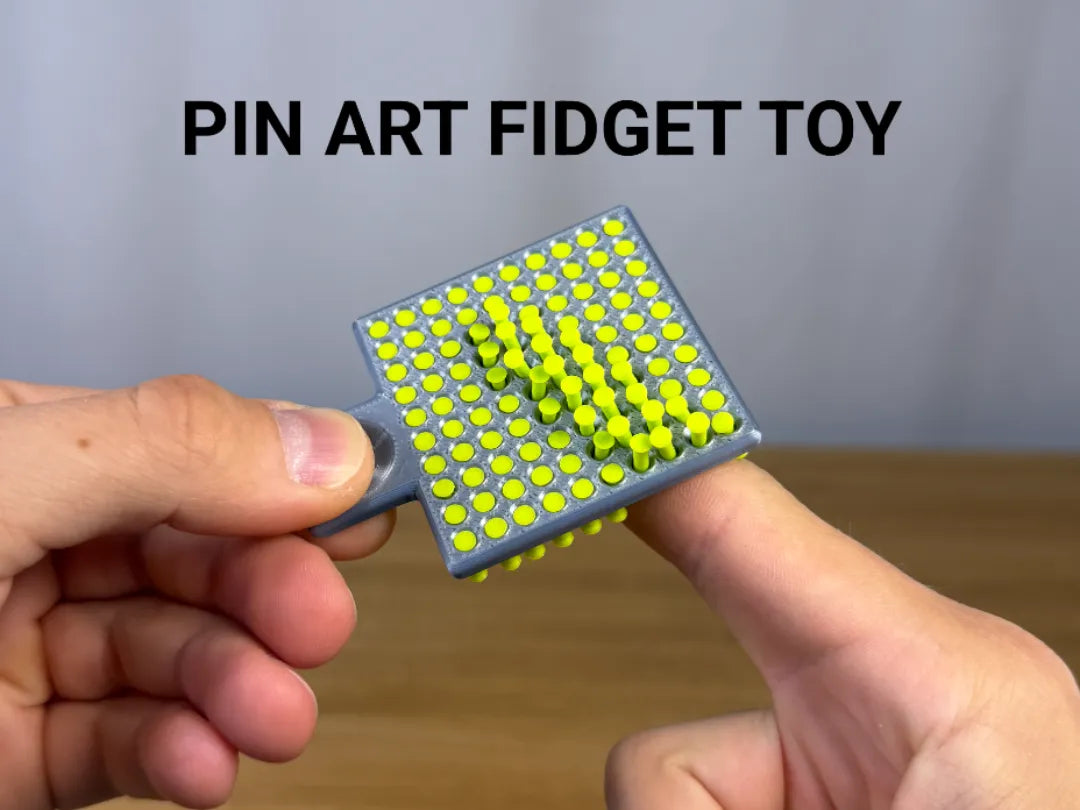 Mini Jouet anti-stress Pin Art - Jeux Print