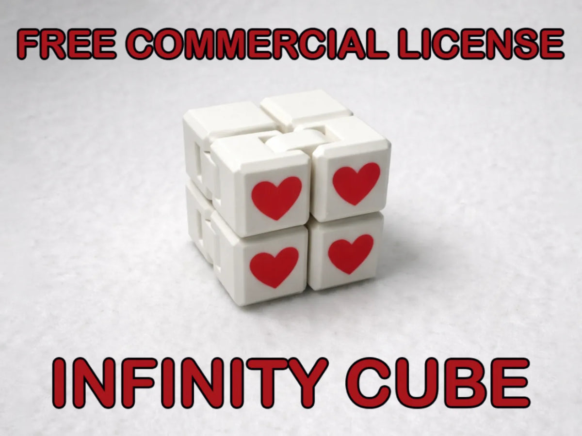 Cube infini de la Saint-Valentin - Jeux Print