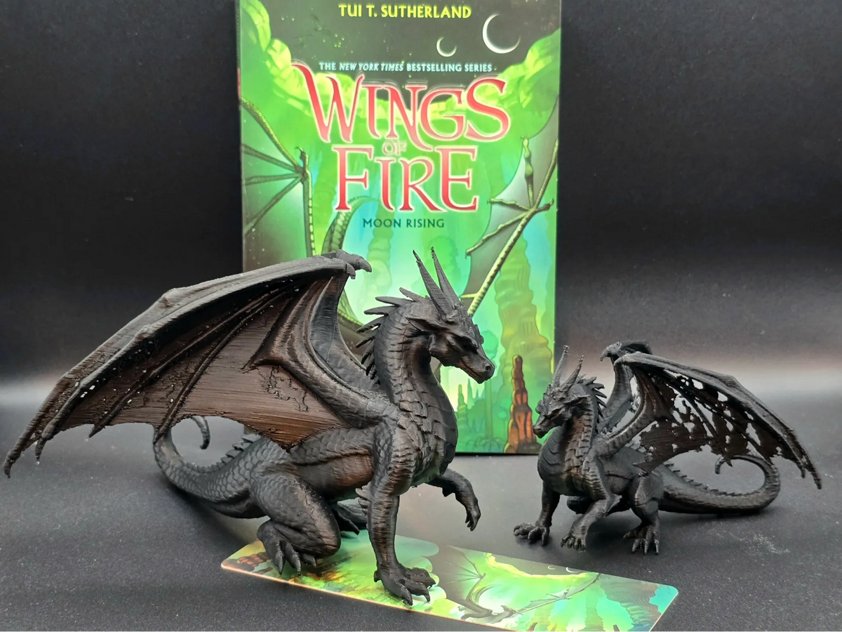 Ailes de Feu Observatrice de la Lune Dragon Aile de Nuit - Cosplay Print