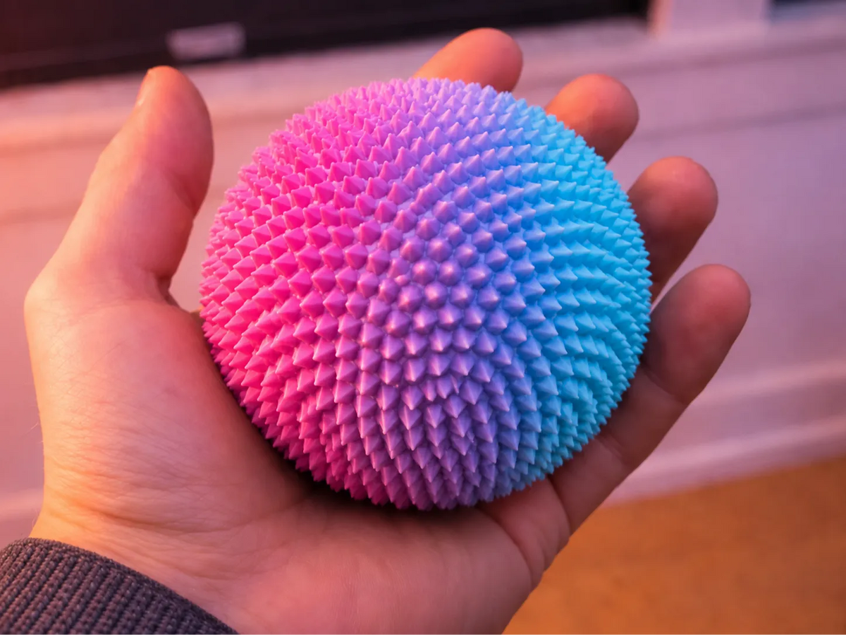 Balle Sensorielle Épineuse – Jouet Anti-stress Flexible - Bébé Print