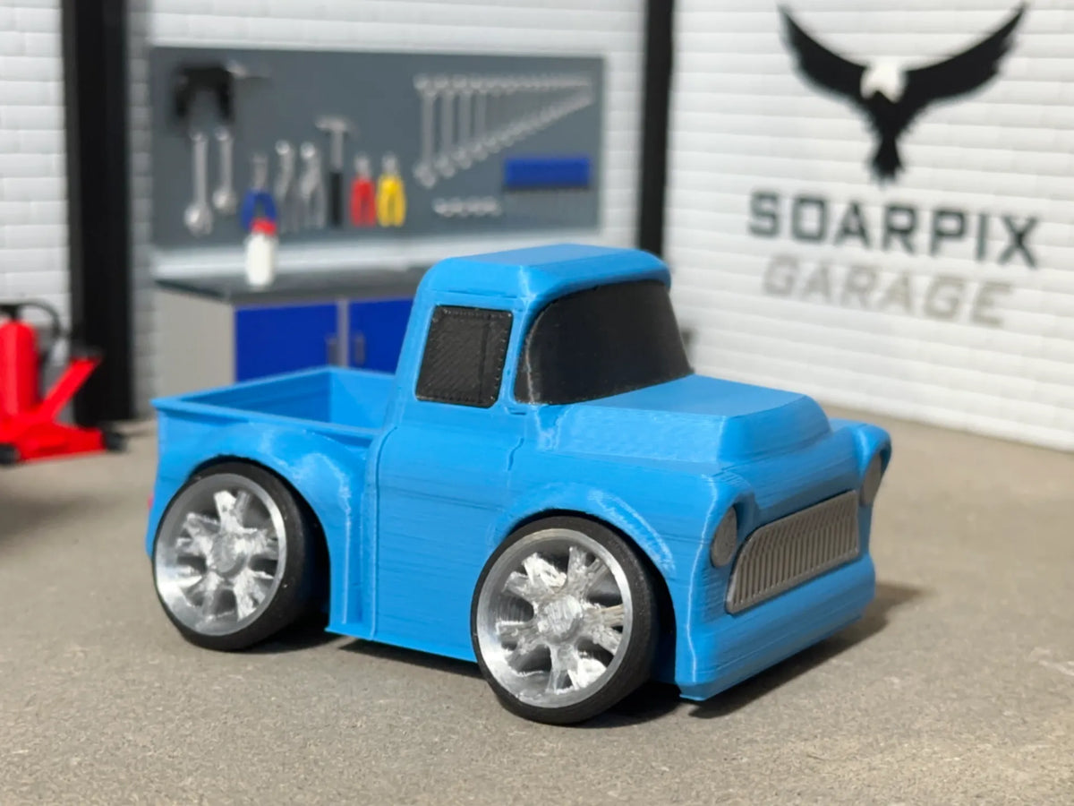 Pick-up des années 50 version cartoon - Auto Print