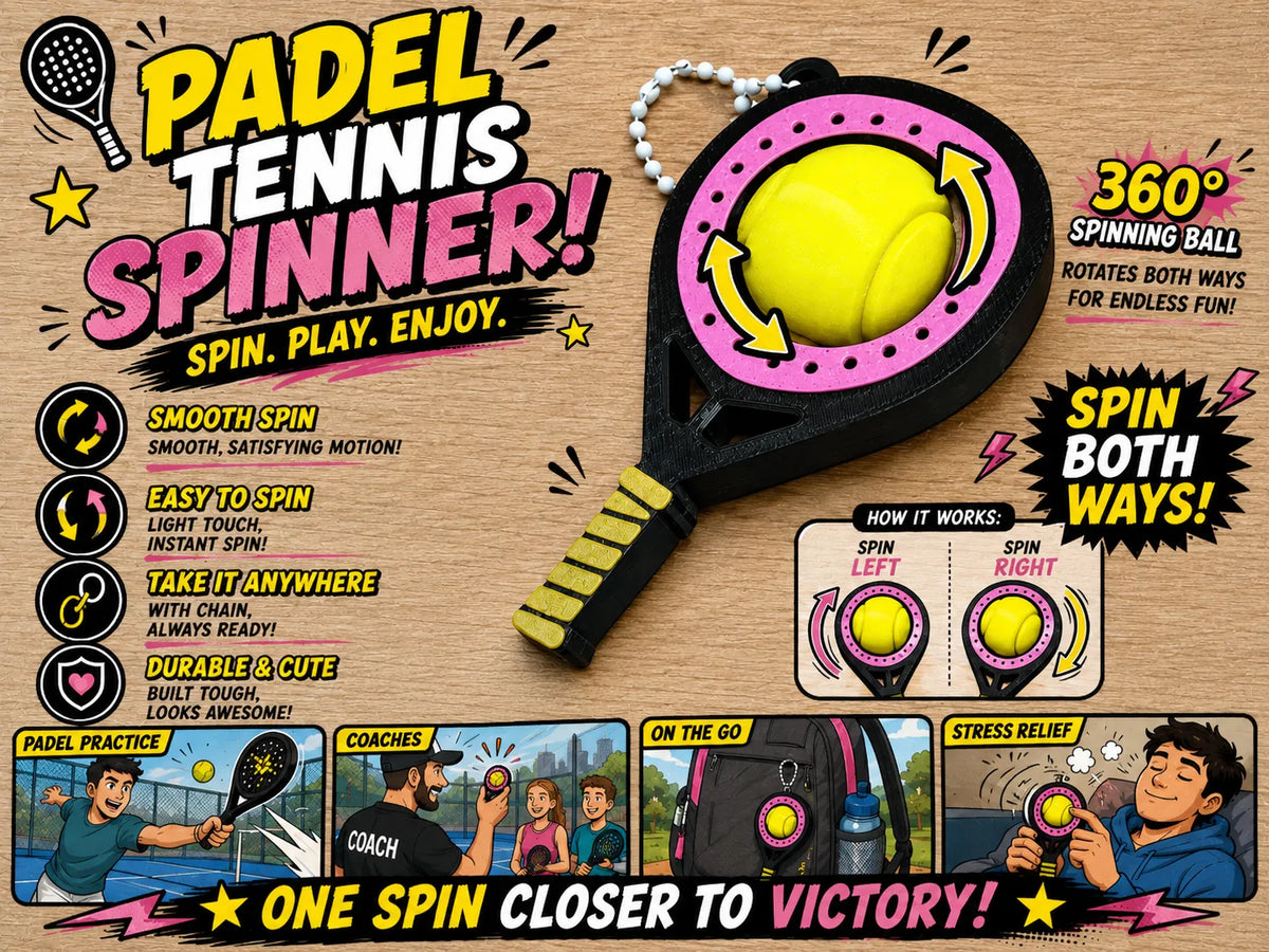 Spinner de Tennis Padel - Sport Print