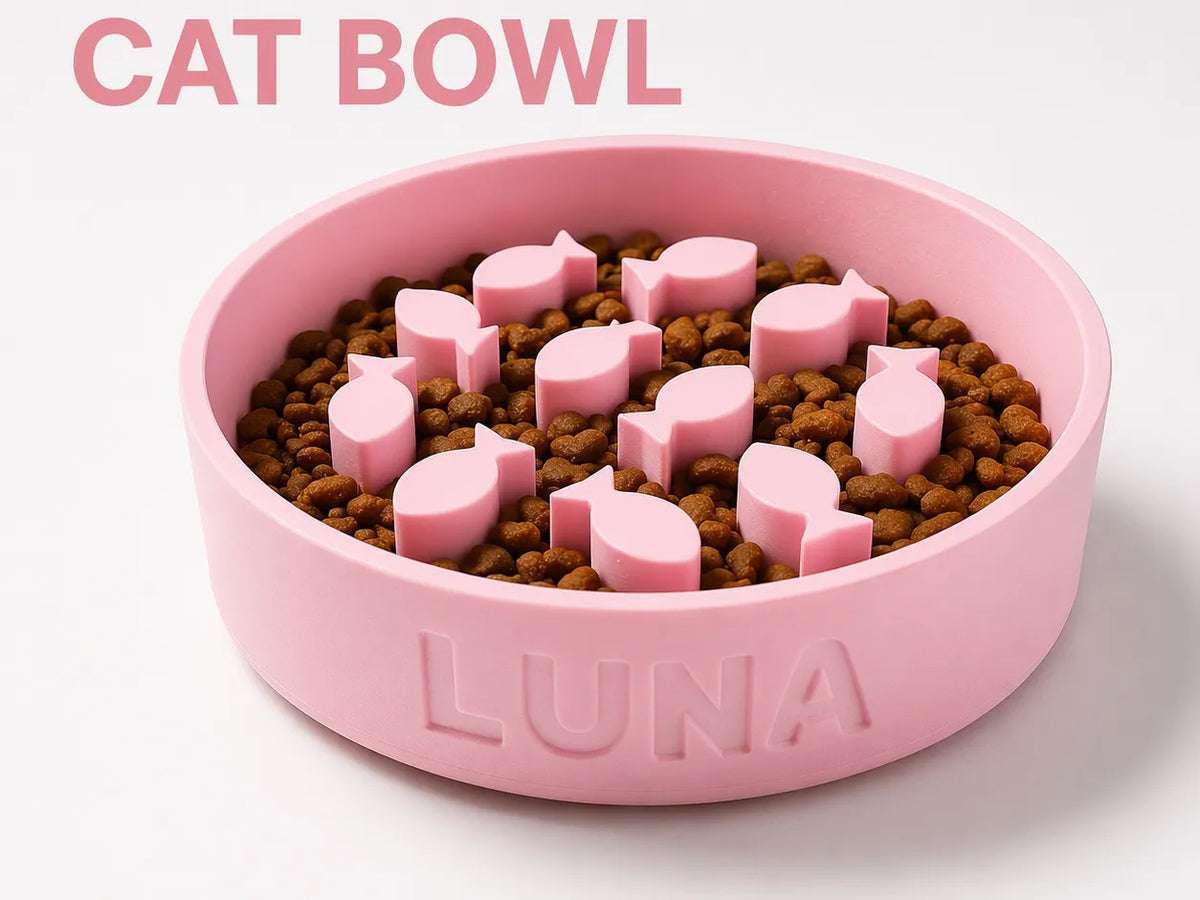 Gamelle pour chat à alimentation lente - Pet Print