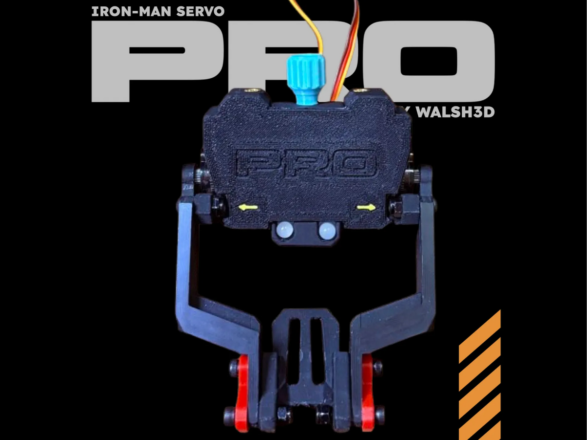 Walsh3d "iron-man servo pro" kit tout-en-un - Geek Print